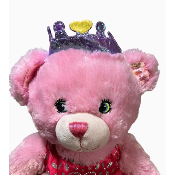Build-A-Bear Workshop Pink Princess Bear With Disney Princess Dress - Picture 3 of 15